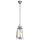 BRADFORD Lampa wisząca srebrny antyczny