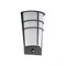 BREGANZO 1 Lampa ścienna z czujnikiem ruchu antracytowa