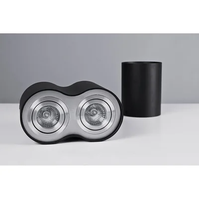 BROSS 2 Lampa sufitowa czarna