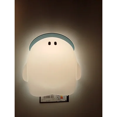 BUDDY Lampa ścienna niebieska