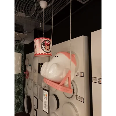Buddy Lampa wisząca różowa
