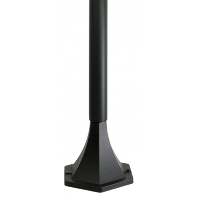 CADIZ Lampa zewnętrzna stojąca 86 cm czarna