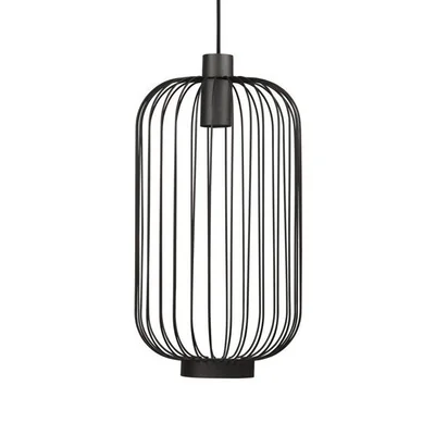 CAGE Lampa wisząca czarna