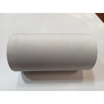 CAMELEON BARREL THIN S Abażur 12 cm aksamitny biały