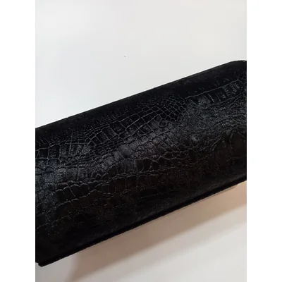 CAMELEON BARREL THIN S Abażur 12 cm aksamitny czarny