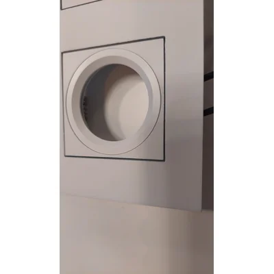 Care Lampa wpuszczana podwójna biała