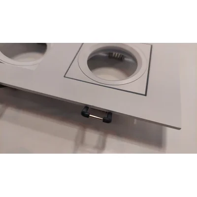 Care Lampa wpuszczana podwójna biała