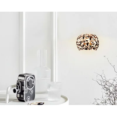 Carera Gold Parette  Lampa ścienna złota