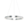 CARLO Lampa wisząca 40 cm aluminium szczotkowane