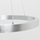 CARLO Lampa wisząca 40 cm aluminium szczotkowane
