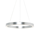 CARLO Lampa wisząca 50 cm aluminium szczotkowane