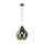 Carlton 1  Lampa wisząca 31 cm czarna/złota