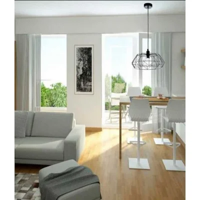 Carlton 2 Lampa wisząca 45,5 cm czarna