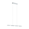 CARTAMA Lampa wisząca listwa 78 cm chrom