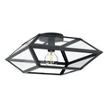 CASEFABRE Lampa sufitowa 45x45 cm czarna