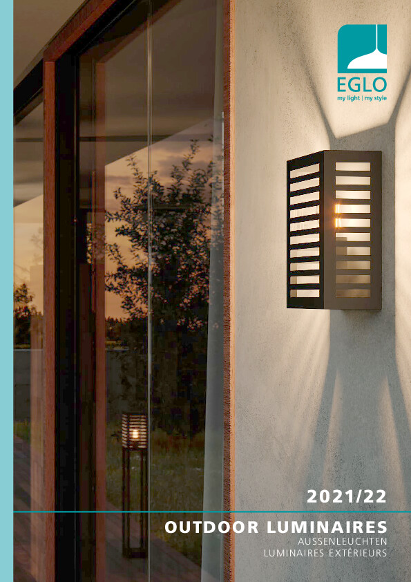 Katalog EGLO - Lampy zewnętrzne 2021/2022