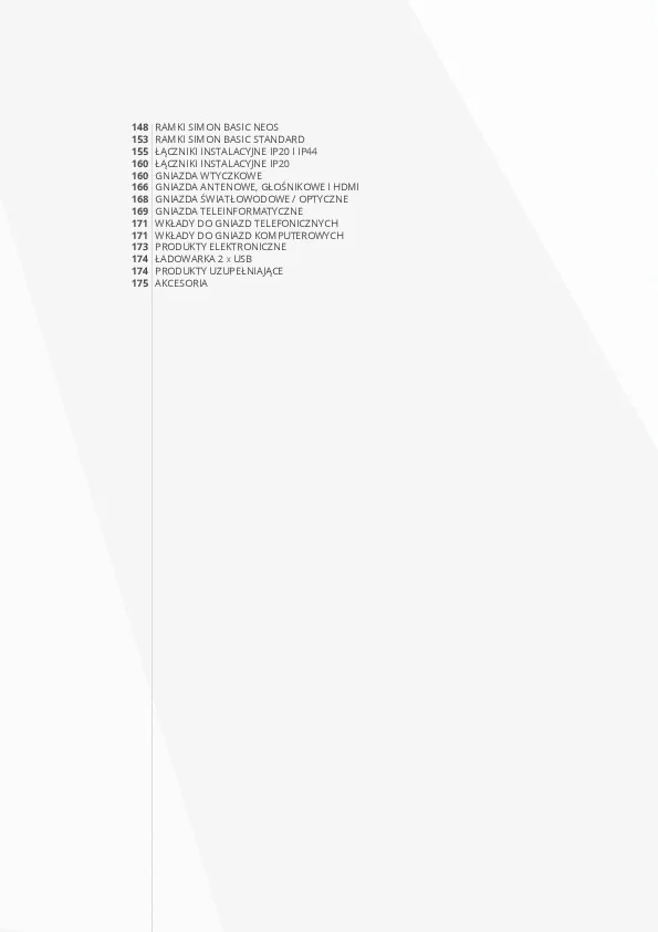 Katalog KONTAKT-SIMON - BASIC