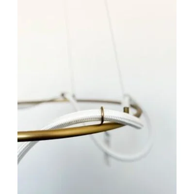 CERELIA Lampa wisząca 34W 3000K 2271lm IP20 złota