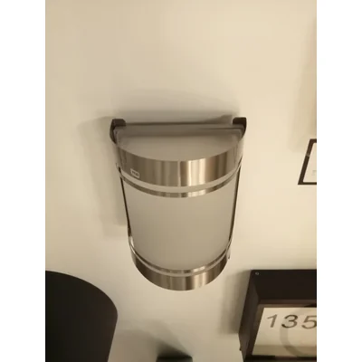Cerno Lampa ścienna zewnętrzna stal nierdzewna