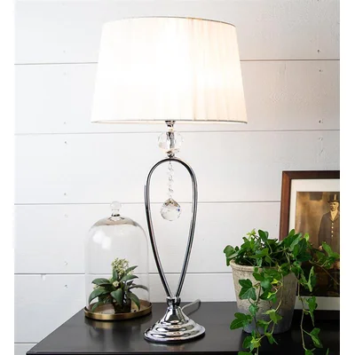 CHRISTINEHOF Lampa stołowa chrom