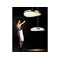 CIRCULO 48 Lampa sufitowa chrom