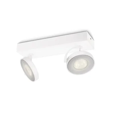 CLOCKWORK bar/tube white 2x4.5W SELV (WGD) Oświetlenie punktowe