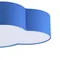 CLOUD Lampa sufitowa niebieska