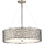 CORAL Lampa wisząca 56cm klasyczny pewter