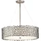 CORAL Lampa wisząca 56cm klasyczny pewter