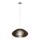 COSSANO 2 Lampa wisząca 50 cm ciemny brązowy