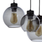 CUBUS GRAPHITE Lampa wisząca sześciopunktowa czarna