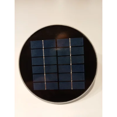 Dusk Lampa ścienna solarna ekspozycyjna szara