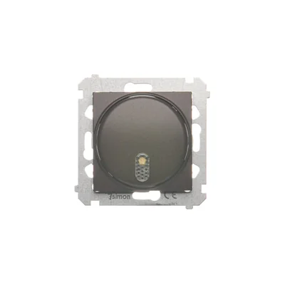 Dzwonek elektroniczny (moduł) 230V, brąz mat (metalik)