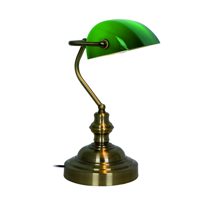 EDES Lampa biurkowa zielona