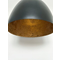 EGG L Lampa wisząca E27 IP20 czarno złota
