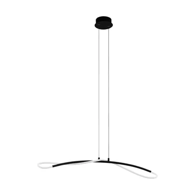 EGIDONELLA Lampa wisząca czarna