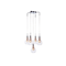 ELEKTRA 5 Lampa wisząca chrom
