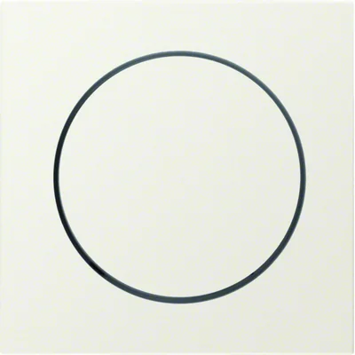 Element centralny z pokrętłem regulacyjnym do ściemniacza obrotowego kremowy