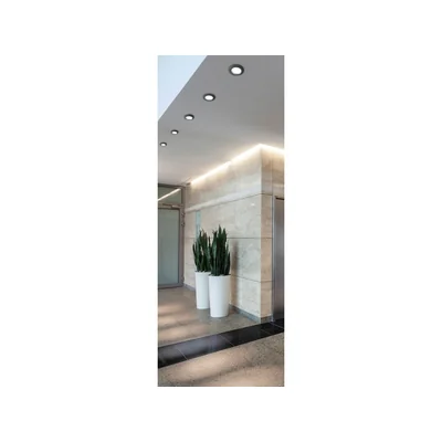 EMILIO Lampa sufitowa wpuszczana czarna