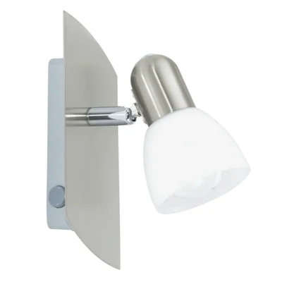 ENEA Lampa ścienna nikiel satynowy