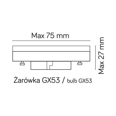 FAN Lampa zewnętrzna stojąca 30 cm ciemny popiel