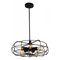 FAN PENDANT Lampa wisząca czarna