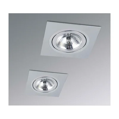 FARO I ALLUMINIO Lampa wpuszczana aluminium szczotkowane