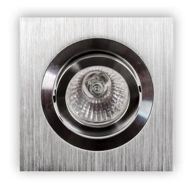FASTO I ALLUMINIO Lampa wpuszczana aluminium szczotkowane