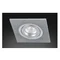 Filo Alluminio Lampa sufitowa wpuszczana aluminium szczotkowane