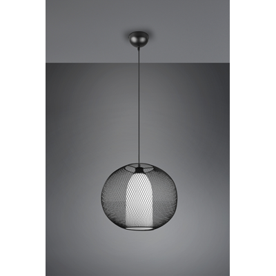 FILO Lampa wisząca 40 cm czarny/biały