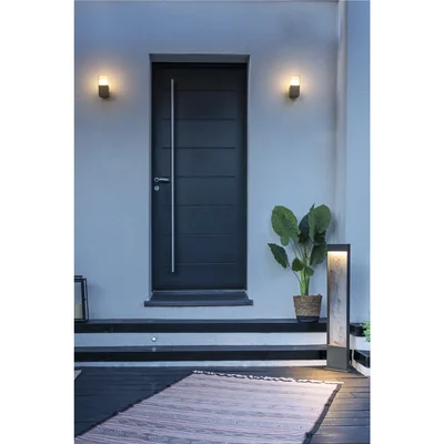 FLAT POLE 100 Słupek zewnętrzny 10W 400lm 3000K/4000K IP65 brązowy