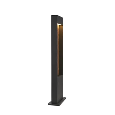 FLAT POLE 65 Słupek zewnętrzny 10W 400lm 3000K/4000K IP65 brązowy