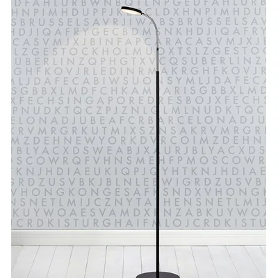 FLEX Lampa podłogowa czarna