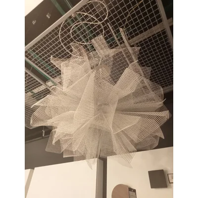 FLUO Lampa wisząca ekspozycyjna biała